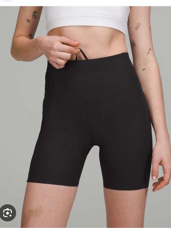 lululemon athletica Pants - lululemon athletica Base Pace Ribbed High Rise Shorts 6” — Black